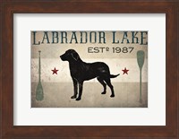 Framed Labrador Lake