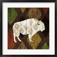 Framed Southwest Lodge - Buffalo