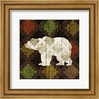 Framed Southwest Lodge - Bear