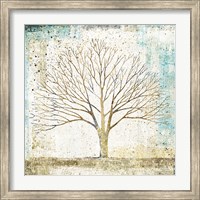 Framed Solitary Tree Collage