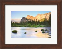 Framed Bridal Falls, Yosemite, California,