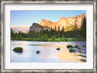 Framed Bridal Falls, Yosemite, California,