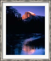 Framed Half Dome, Merced River, Yosemite, California
