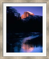 Framed Half Dome, Merced River, Yosemite, California