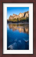 Framed Merced River in the Yosemite Valley