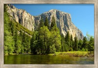 Framed Merced River on the Valley Floor, Yosemite NP, California