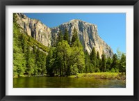 Framed Merced River on the Valley Floor, Yosemite NP, California