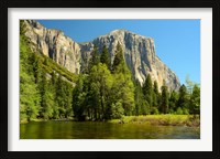 Framed Merced River on the Valley Floor, Yosemite NP, California