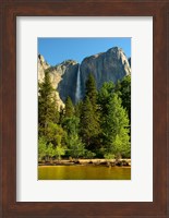 Framed Merced River, Yosemite NP, California