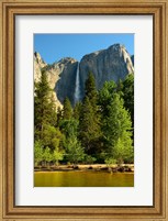 Framed Merced River, Yosemite NP, California