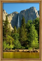 Framed Merced River, Yosemite NP, California