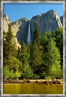 Framed Merced River, Yosemite NP, California