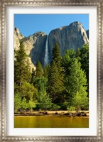 Framed Merced River, Yosemite NP, California