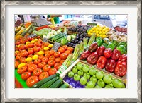 Framed France, Provence, Cannes, Produce market