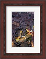 Framed Overview of Rue Faure, Cannes, France