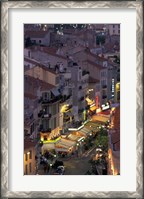 Framed Overview of Rue Faure, Cannes, France