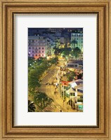Framed Overview of La Pantiero, Cannes, France