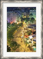 Framed Overview of La Pantiero, Cannes, France