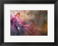 Framed Abstract Art Found in the Orion Nebula