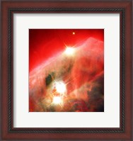 Framed Edifice of Gas and Dust in the Cone Nebula