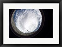 Framed Hurricane Ophelia