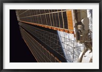 Framed Solar Array Wing on the International Space Station
