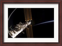 Framed Section of the International Space Station