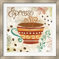 Framed Colorful Coffee III