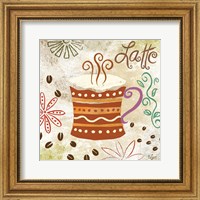 Framed Colorful Coffee IV