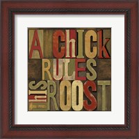 Framed Printers Block Rules This Roost I
