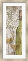 Framed Vino and Vin Panel II