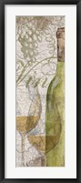 Vino and Vin Panel II Framed Print