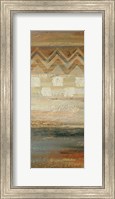 Framed Siena Geometric Panel II