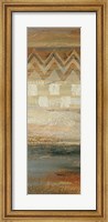 Framed Siena Geometric Panel II