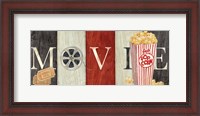 Framed Movie Cinema Signs I