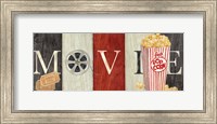 Framed Movie Cinema Signs I