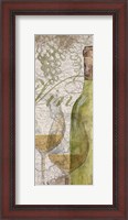 Framed Vino and Vin Panel II