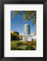 Framed Burnaby, suburb of Vancouver, British Columbia, Canada