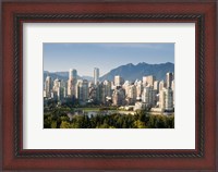 Framed Skyline of Vancouver, British Columbia, Canada