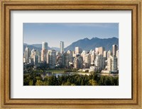 Framed Skyline of Vancouver, British Columbia, Canada