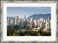 Framed Skyline of Vancouver, British Columbia, Canada