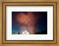 Framed British Columbia, Victoria, Fireworks Show