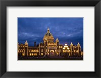 Framed British Columbia, Victoria, Parliament Building