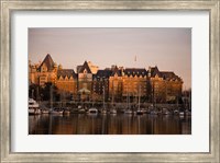Framed Inner Harbor, Victoria, British Columbia, Canada