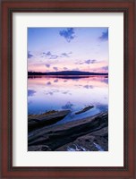 Framed Canada, BC, Salt Spring Island, Southie Point Dawn