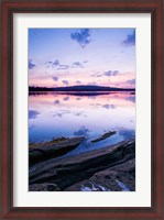Framed Canada, BC, Salt Spring Island, Southie Point Dawn