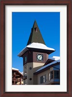 Framed British Columbia, Sun Peaks Resort, clock tower