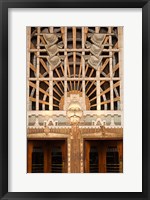 Framed Detail of the Marine Building, Vancouver, British Columbia, Canada