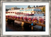 Framed British Columbia, Victoria harbor, Undersea Gardens