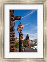 Framed British Columbia, Victoria, Native American Totems